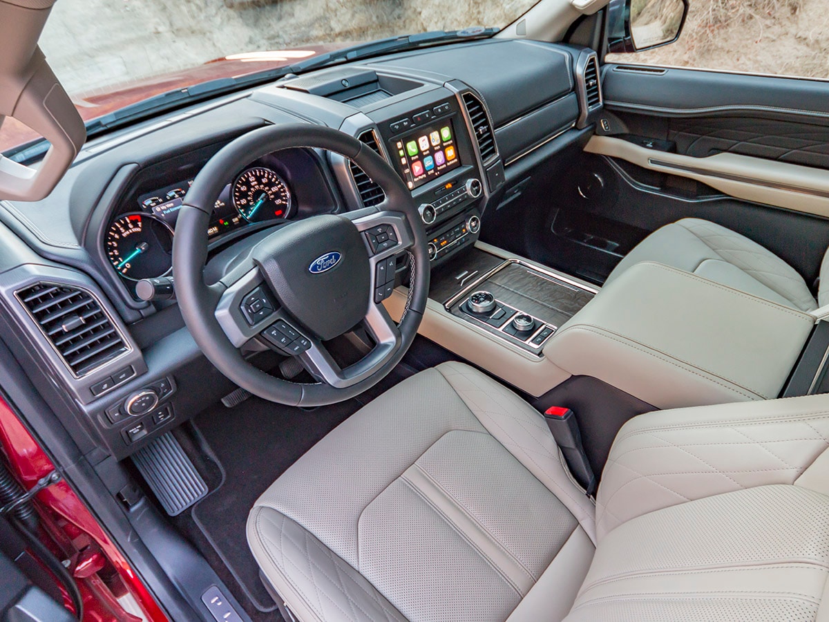 34 2018 Ford Expedition Platinum Interior KBB