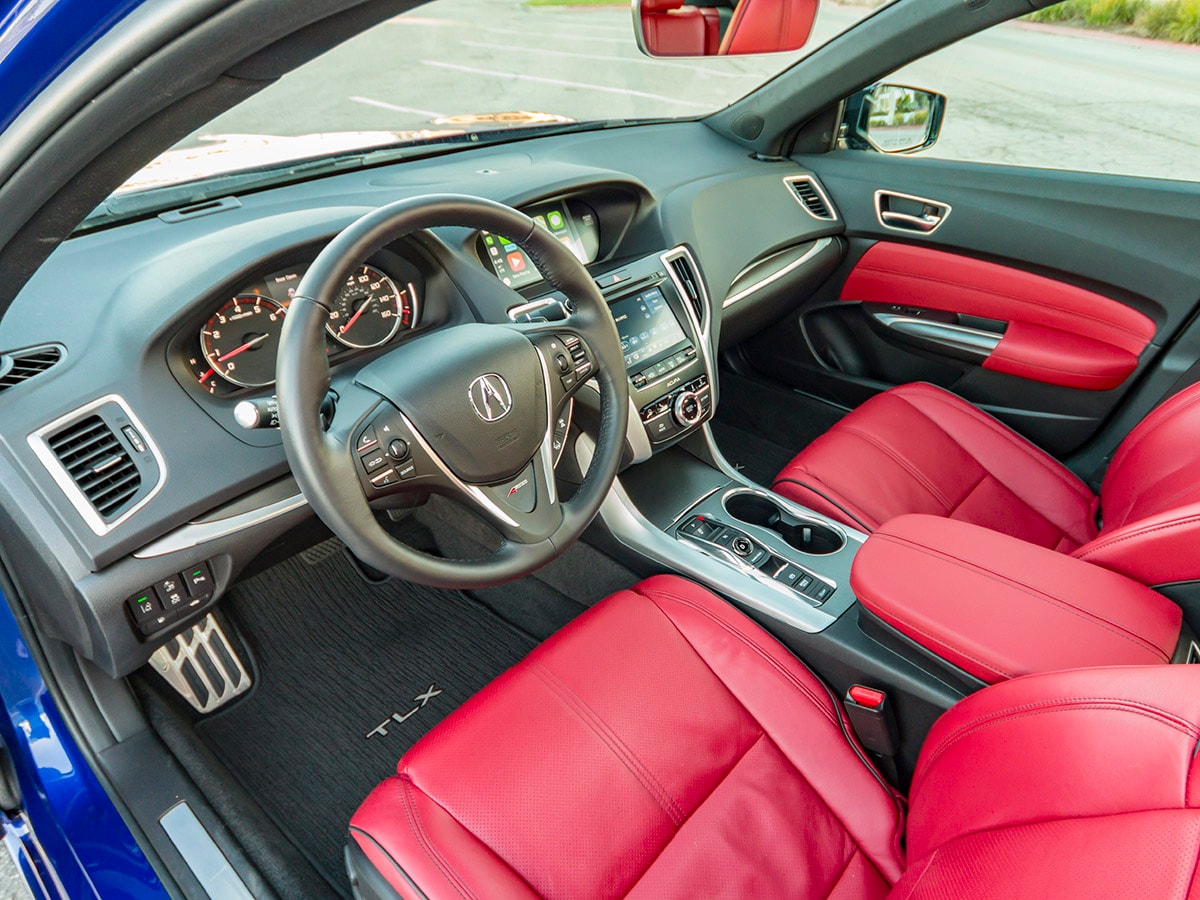 35 2018 Acura TLX A Spec Long Term Interior KBB