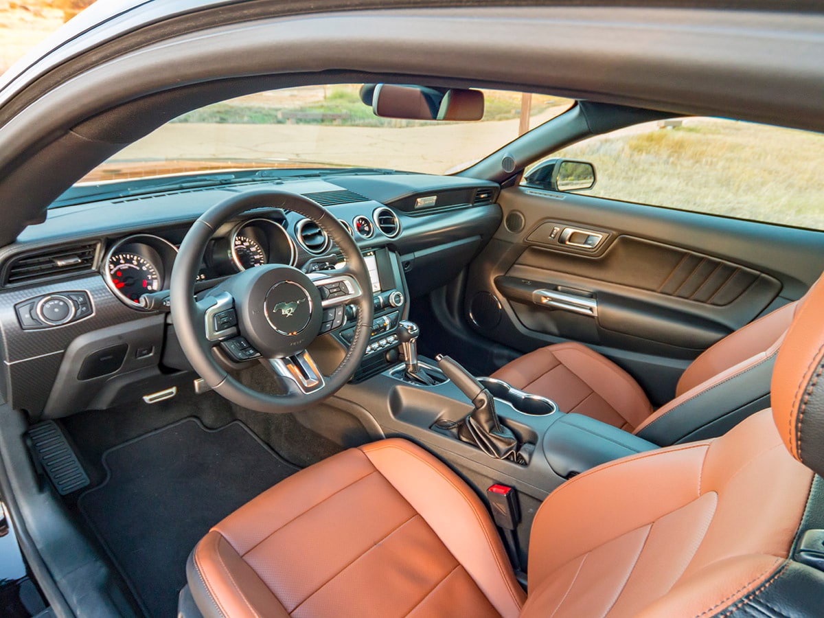 35 2018 Ford Mustang GT Interior KBB
