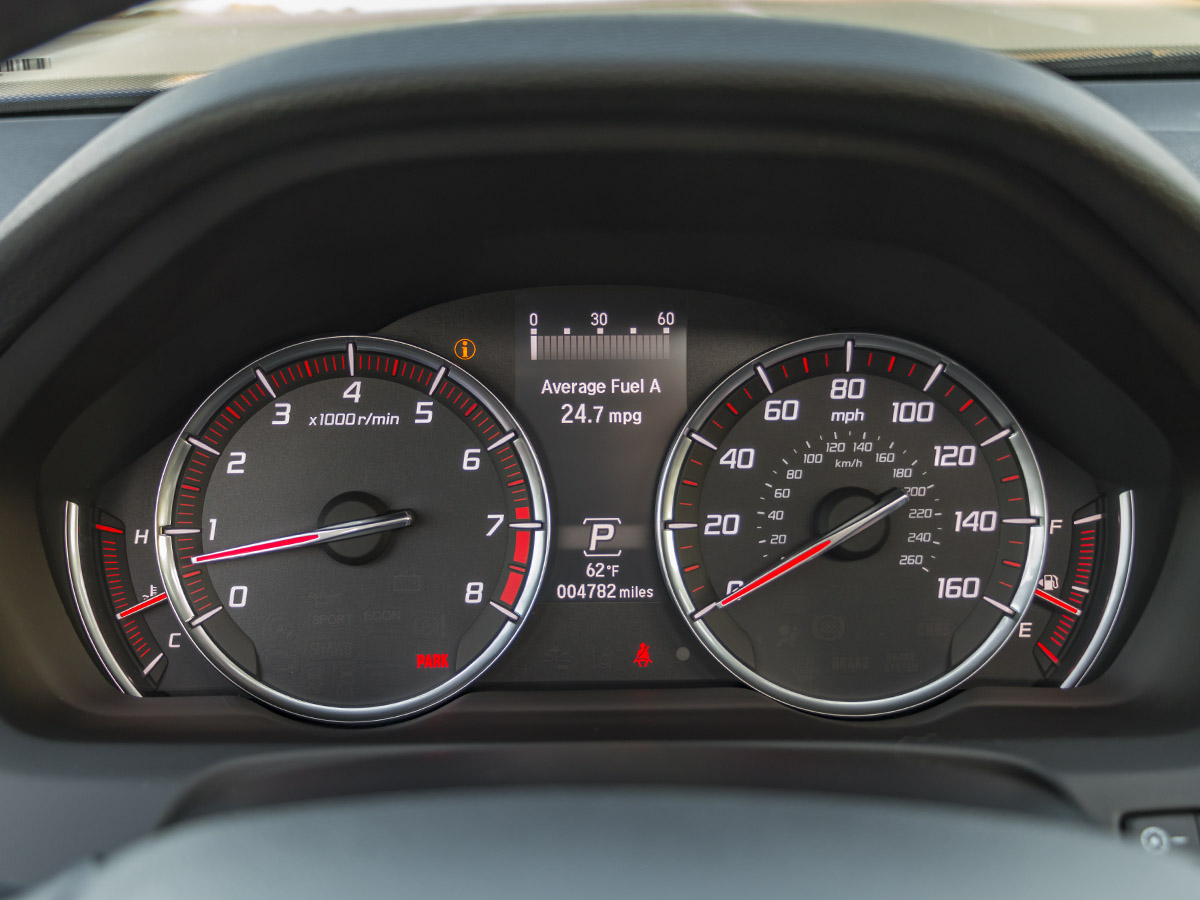 37 2018 Acura TLX A Spec Long Term Interior KBB