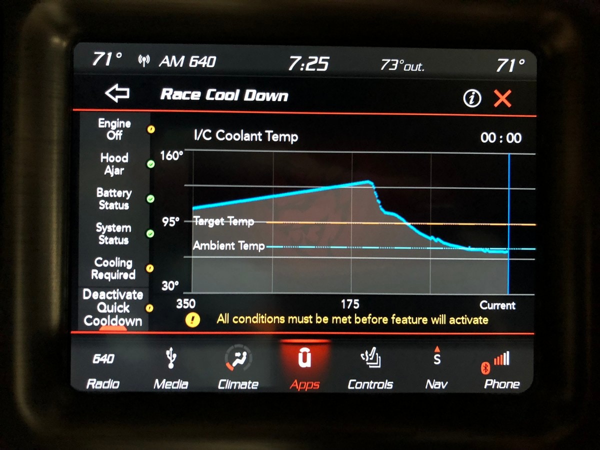 3d 2018 Dodge Demon Quick Cooldown