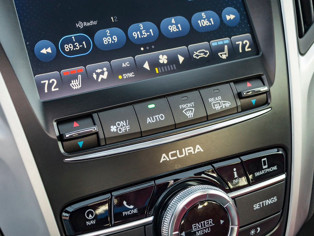40 2018 Acura TLX A Spec Long Term Interior KBB