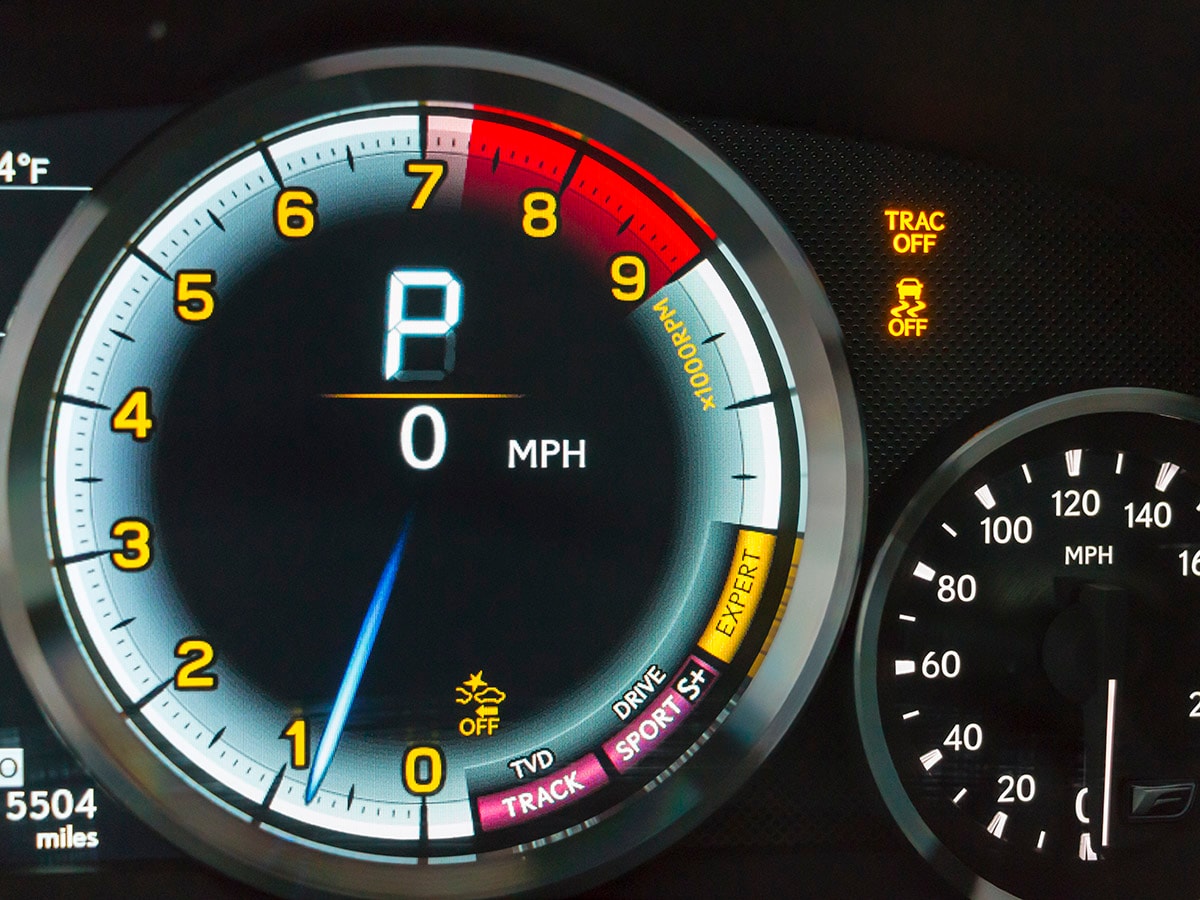 43 2016 Lexus GS F Interior