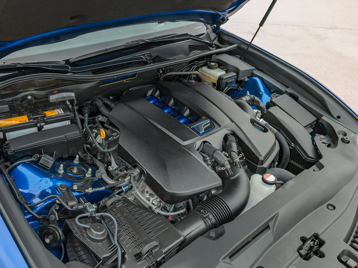 44 2016 Lexus GS F Engine