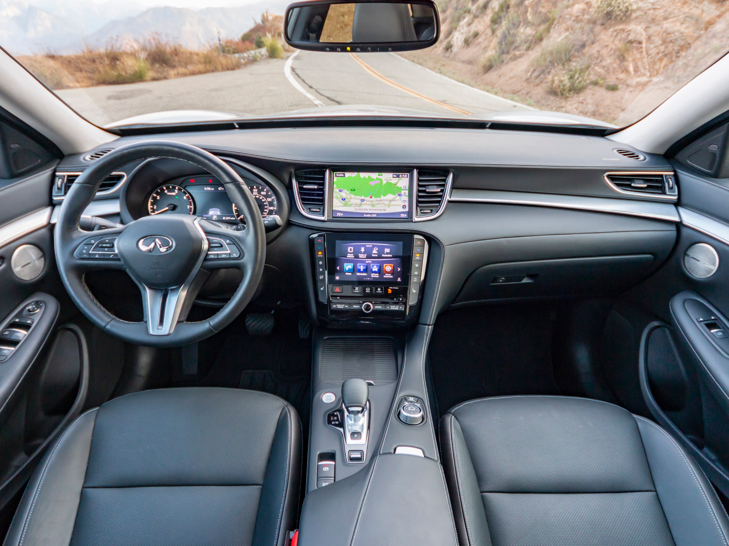47 2019 Infiniti QX50 LT Interior KBB