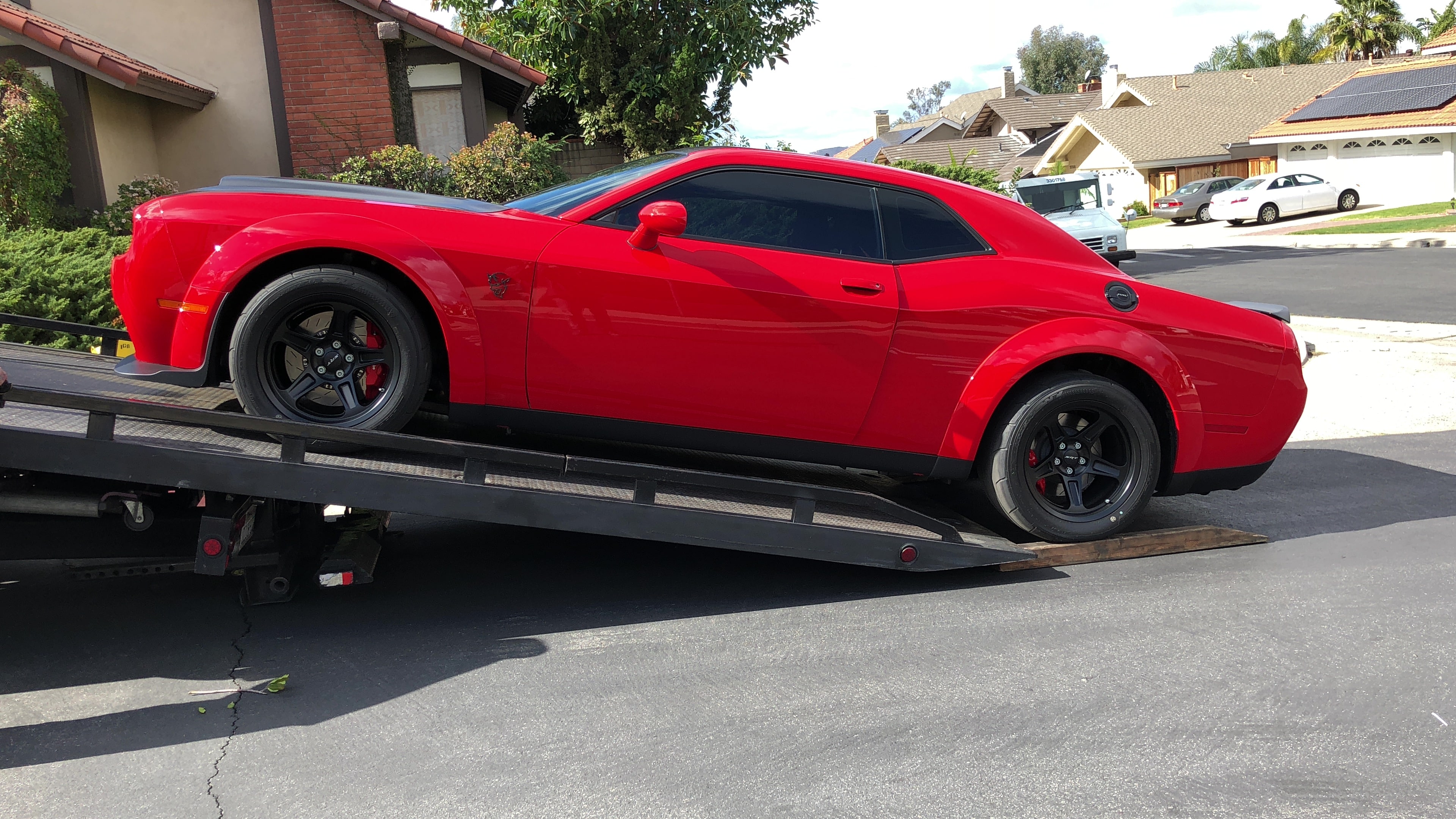 4a 2018 Dodge Challenger SRT Demon Flatbed