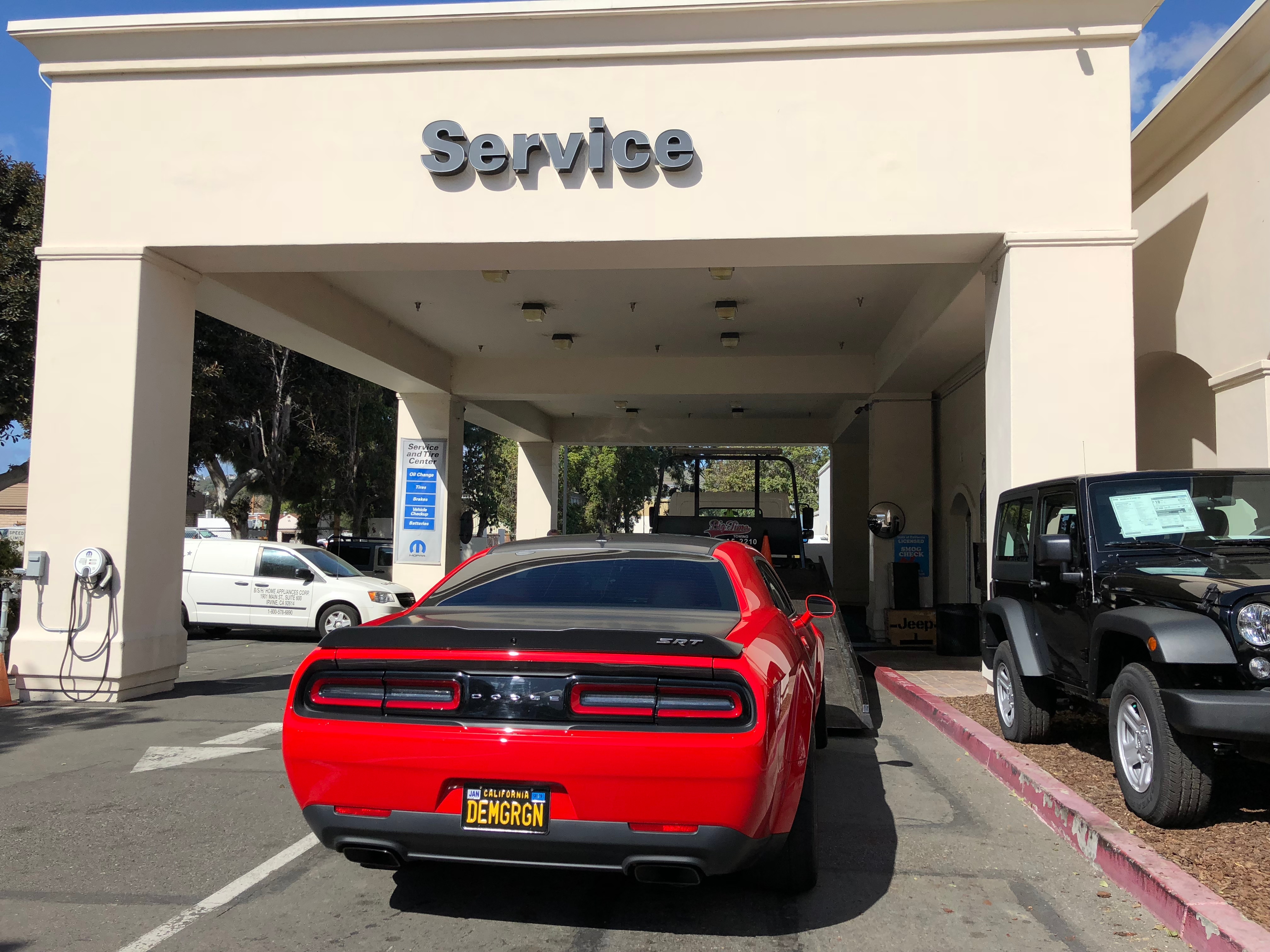 4b 2018 Dodge Challenger SRT Demon Dealer Service