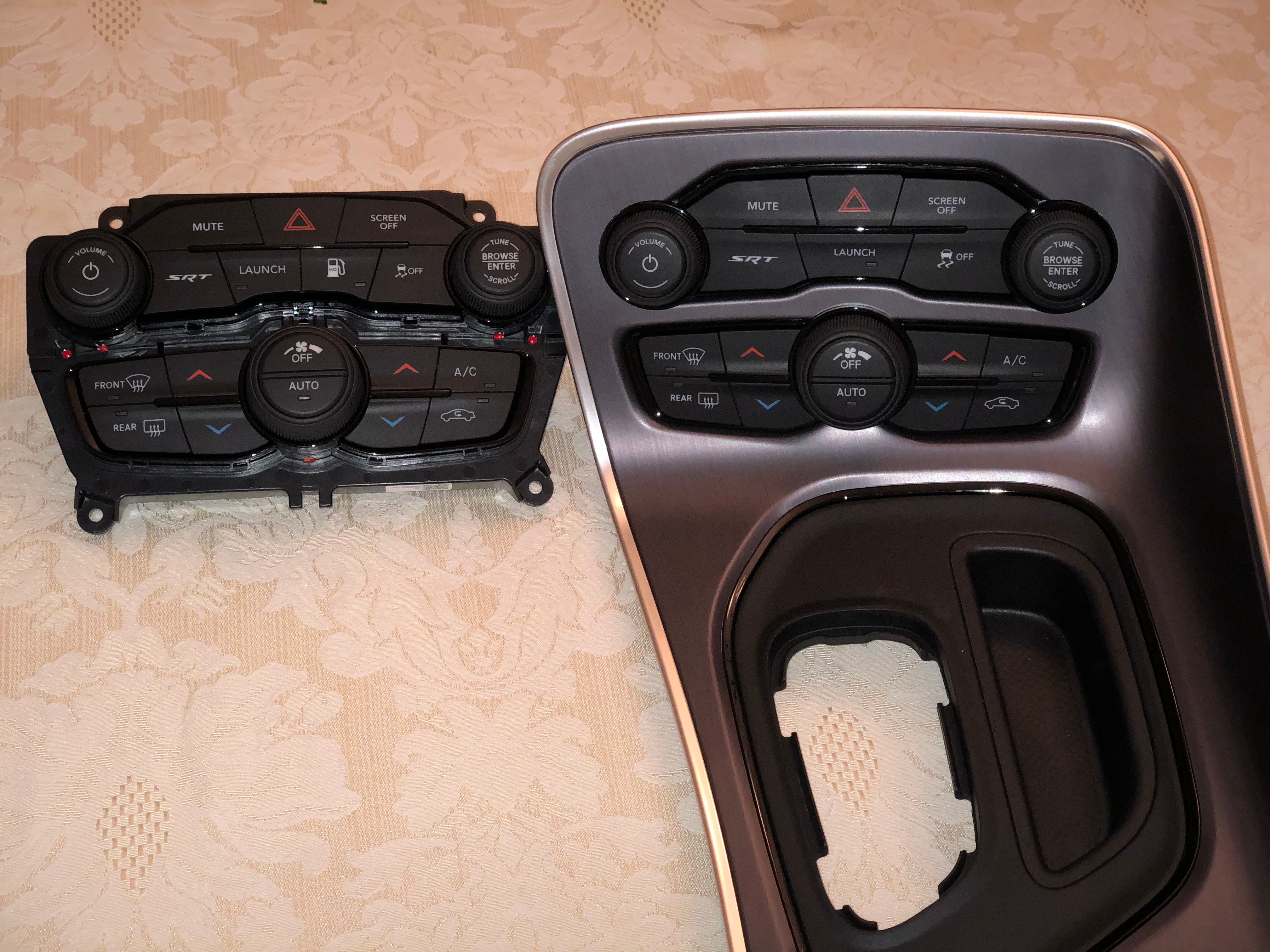 4c 2018 Dodge Challenger SRT Demon Switchgear