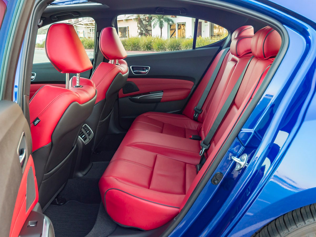 58 2018 Acura TLX A Spec Long Term Interior KBB
