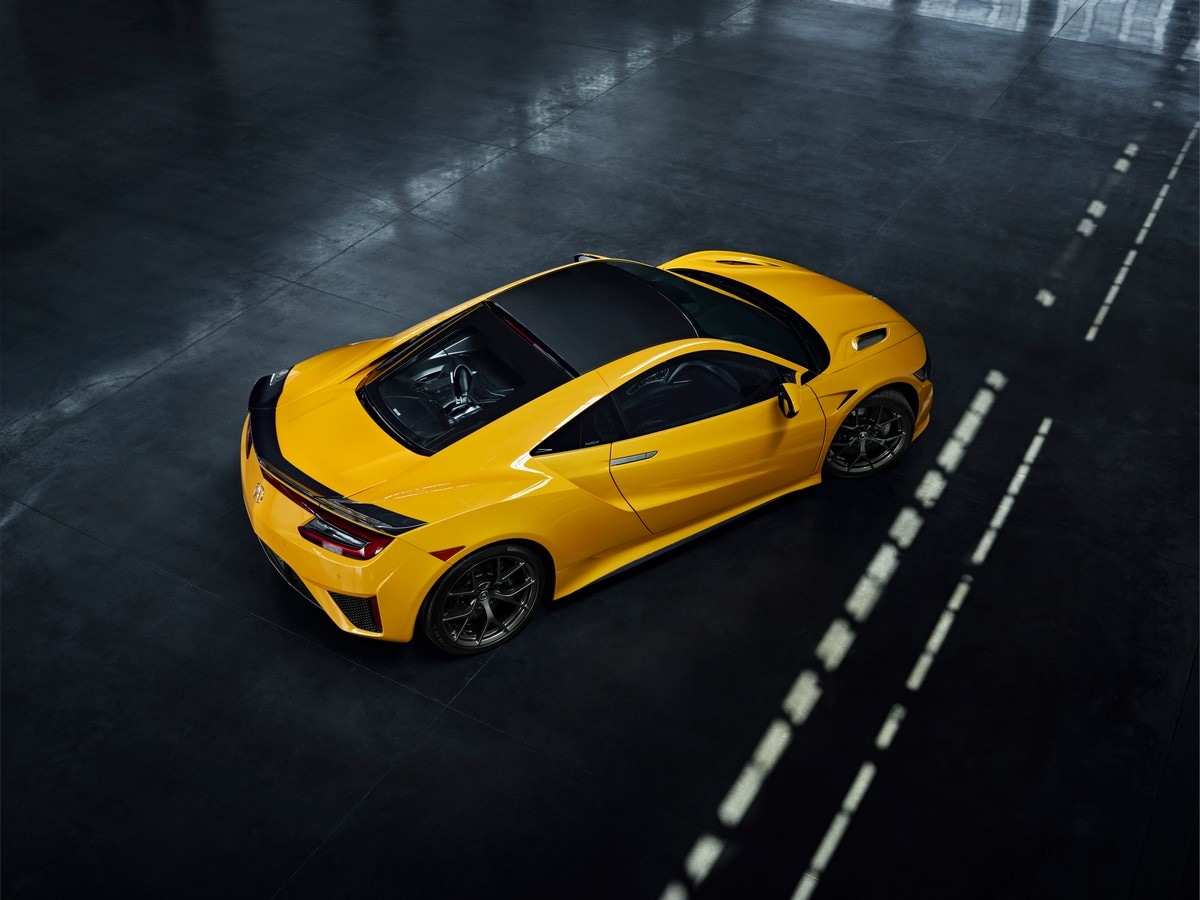 2020 NSX Featuring Indy Yellow Pearl