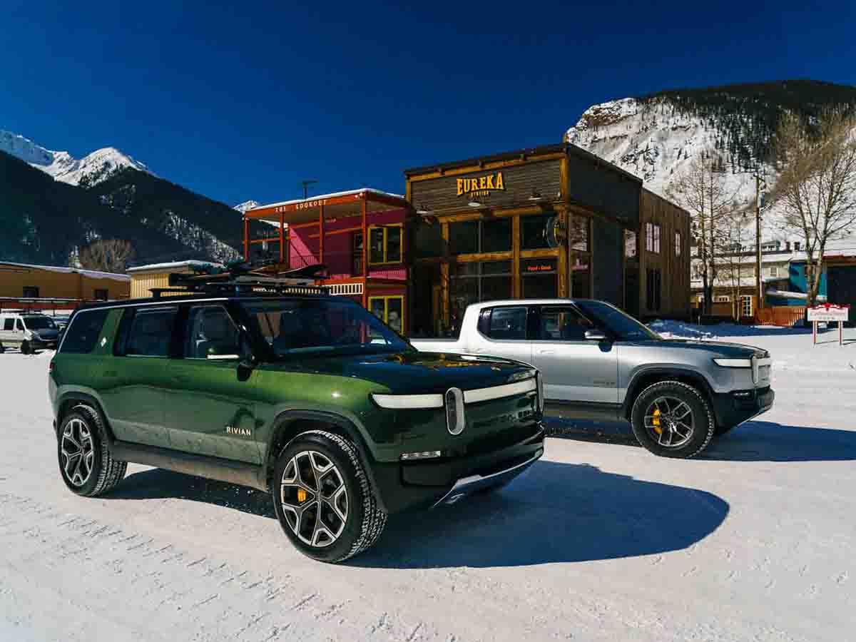 Rivian R1S Electric SUV And R1T Electric Truck
