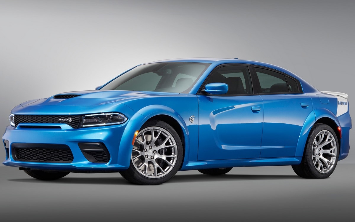 blue dodge charger