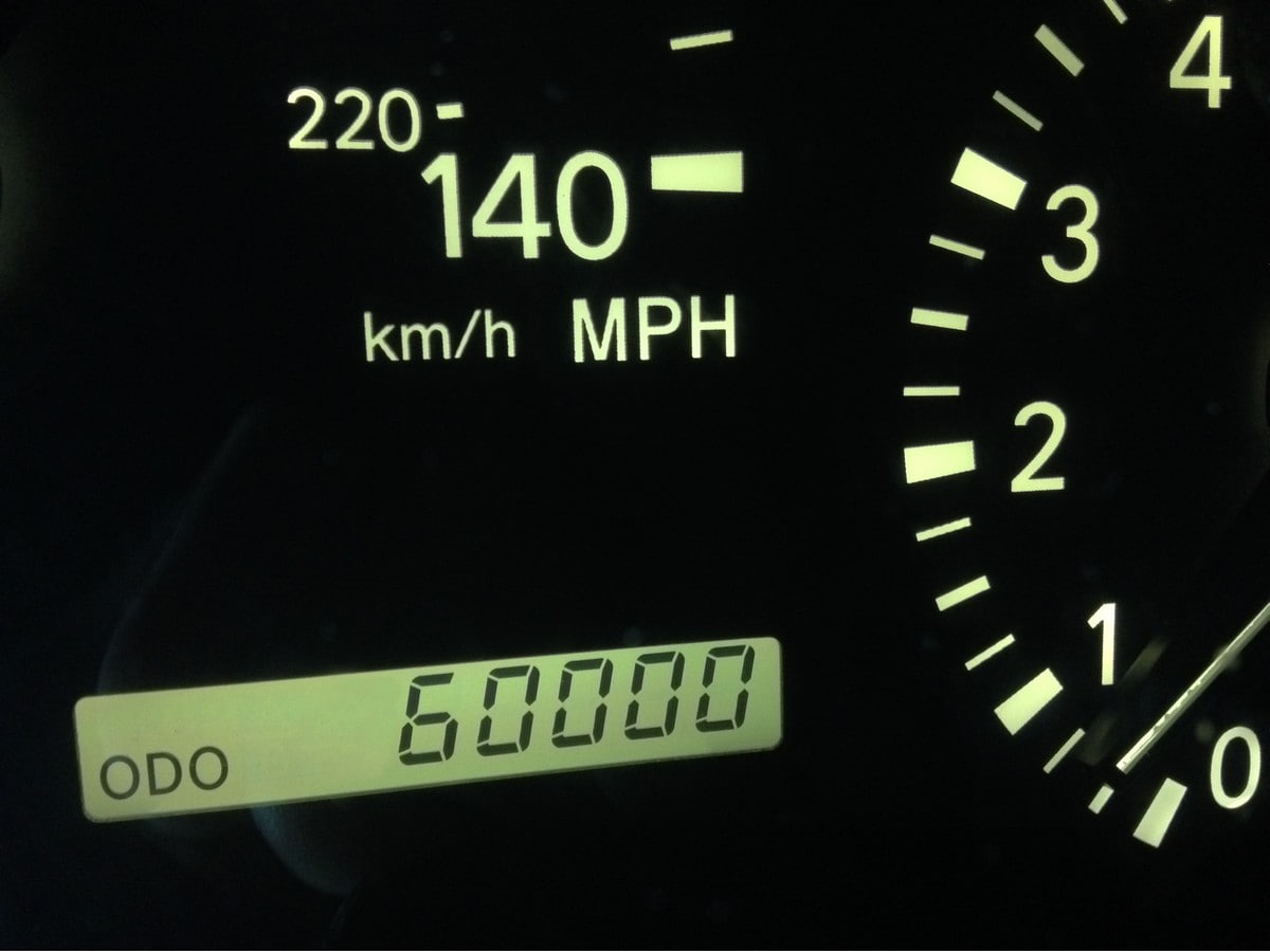 odometer number