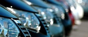 new cars on dealer lot
