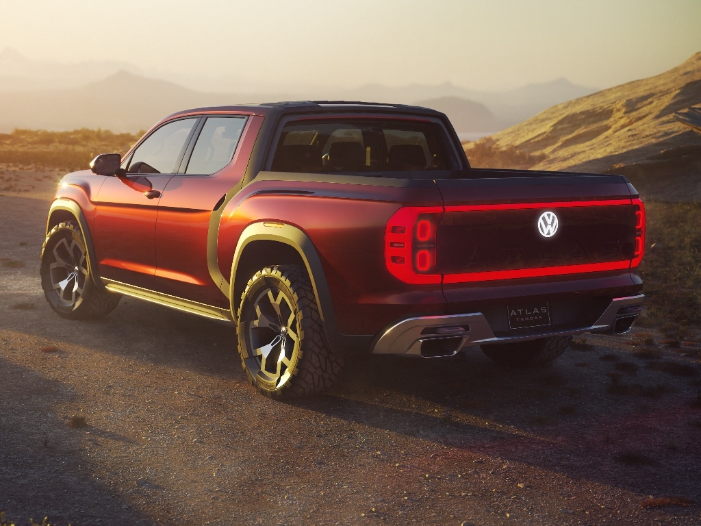 02 Volkswagen Atlas Tanoak Concept Oem
