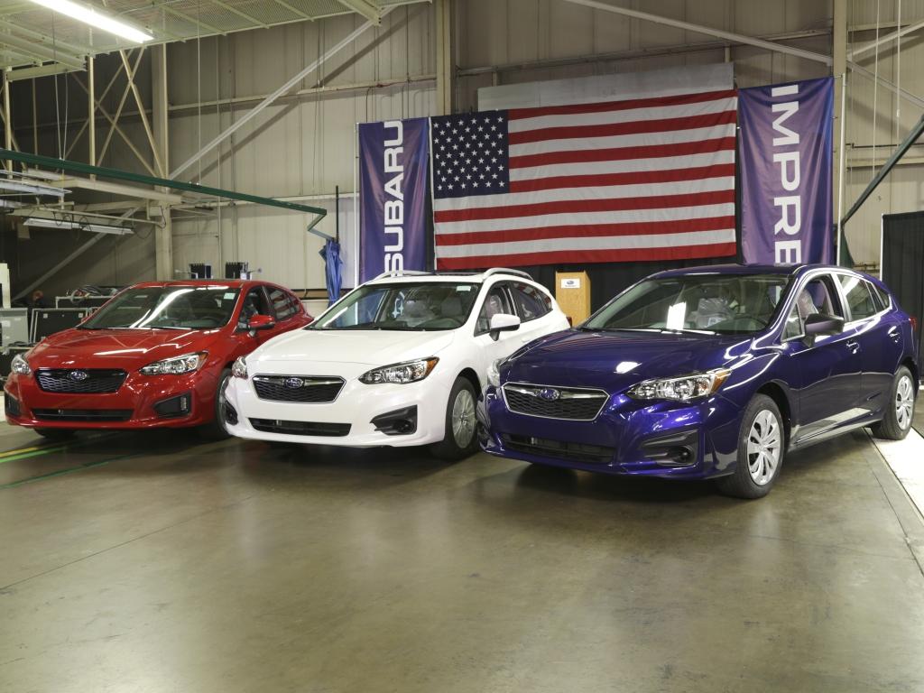 03 2017 Subaru Impreza First Us Built