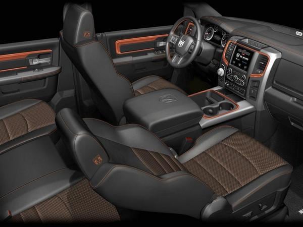 07 2017 Ram 1500 Ignition Orange Sport