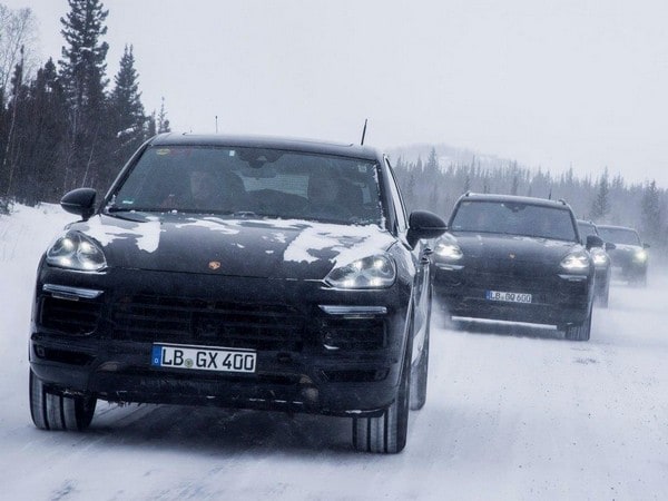 10 2018 Porsche Cayenne Prototype Testing