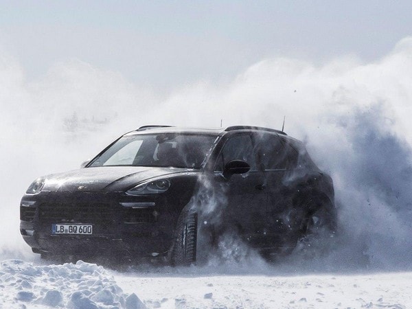 11 2018 Porsche Cayenne Prototype Testing