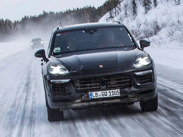 12 2018 Porsche Cayenne Prototype Testing