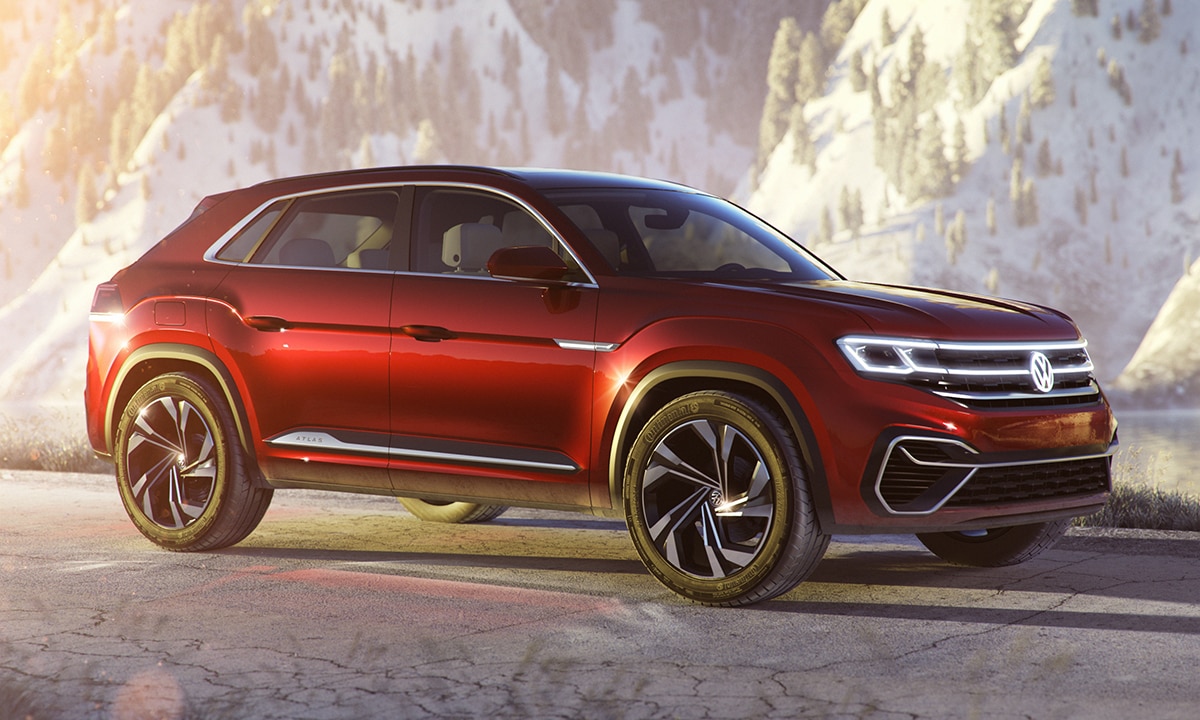 1200×720 Volkswagen Atlas Cross Sport Concept Guide