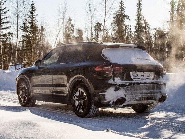 13 2018 Porsche Cayenne Prototype Testing