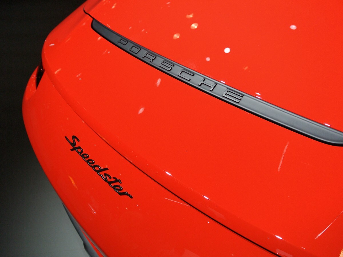 13 2020 Porsche 911 Speedster Live