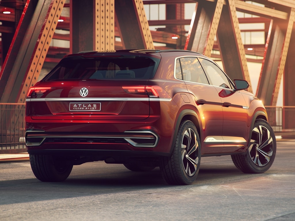 14 Volswagen Atlas Cross Sport Concept Oem