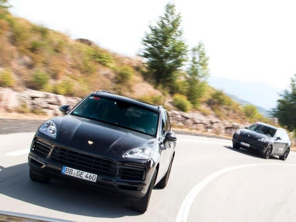 16 2018 Porsche Cayenne Prototype Testing