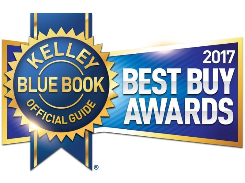 Kelley Blue Book Best Buy Awards Of 2017 Kelley Blue Book
