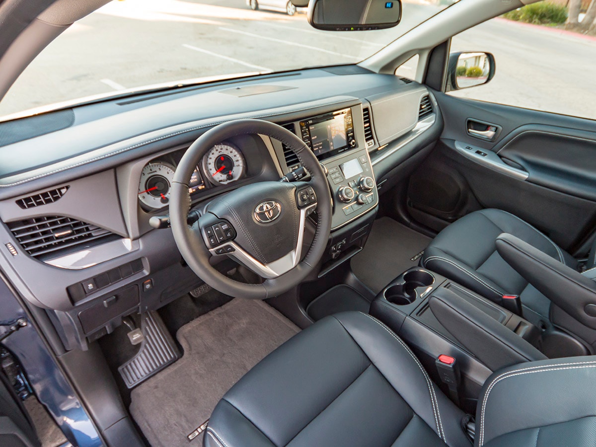 29 2018 Toyota Sienna SE Interior KBB