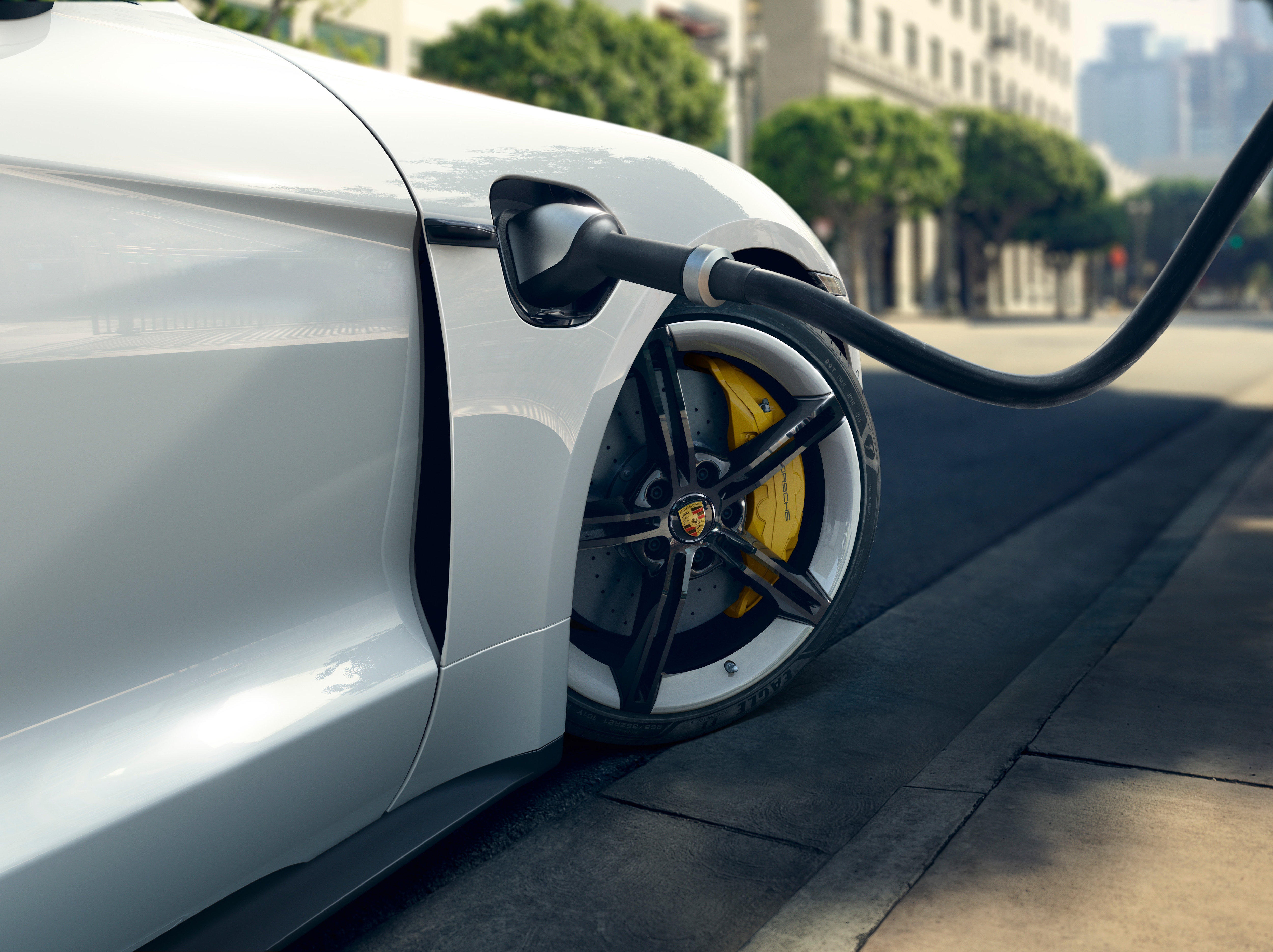 Porsche Taycan Electric Car 05