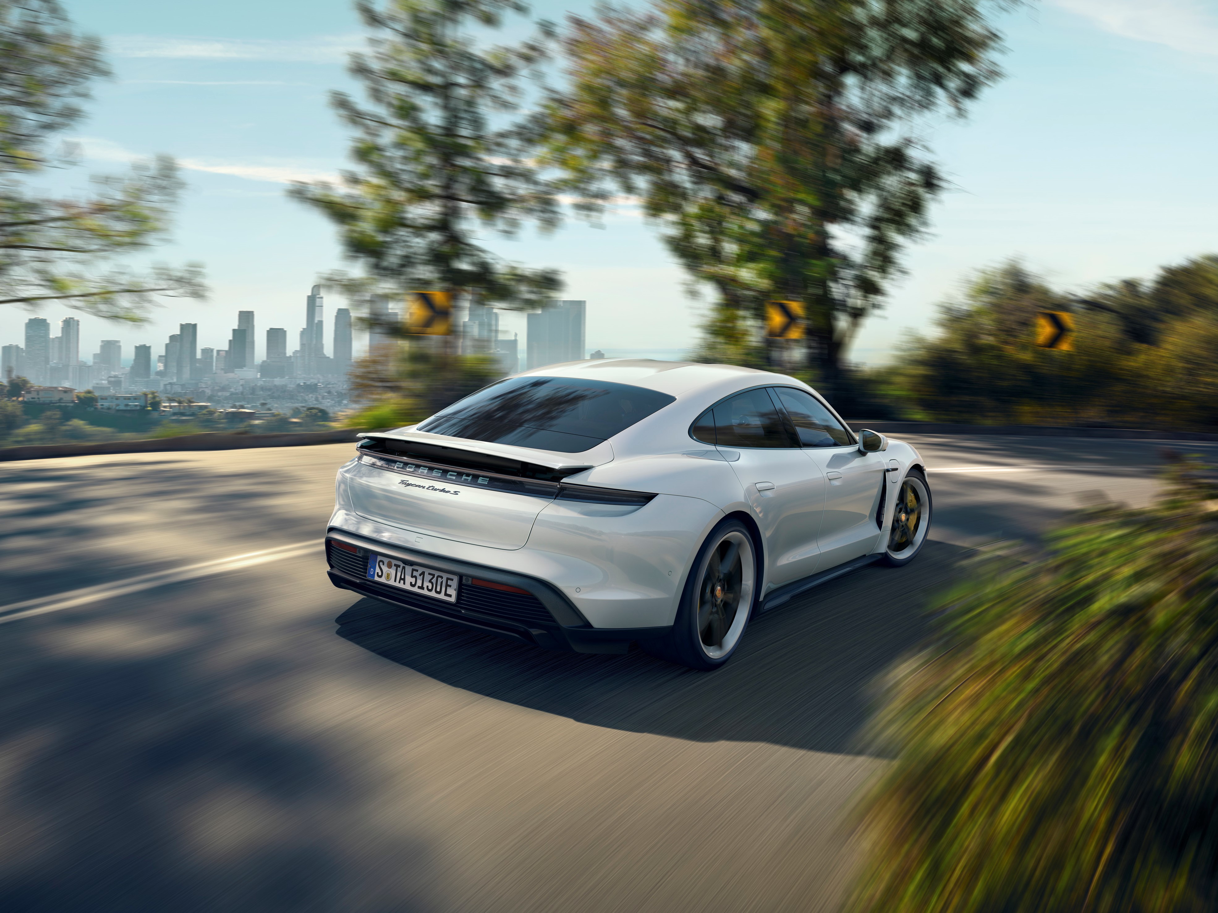 Porsche Taycan Electric Car 07