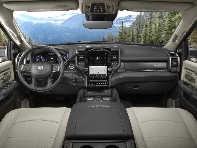 2019 Ram Heavy Duty Limited Interior