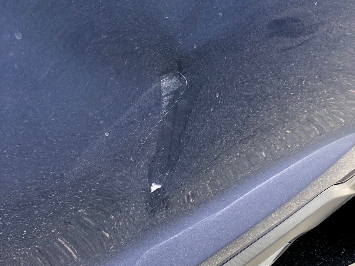 Subaru Ascent Door Scratch