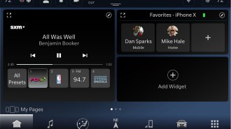 All new Uconnect 5 exclusive home screen