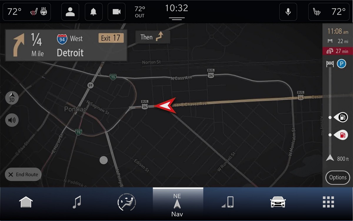 All new Uconnect 5 with TomTom navigation and Maps Over the Air