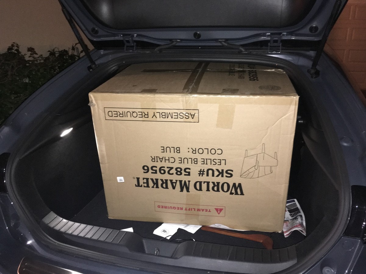 2 2020 Mazda3 LTV Cargo Chair