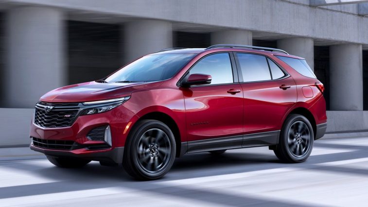 2021 شيفروليه equinox RS RED