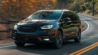 The new 2021 Chrysler Pacifica (shown here in the Limited S mode