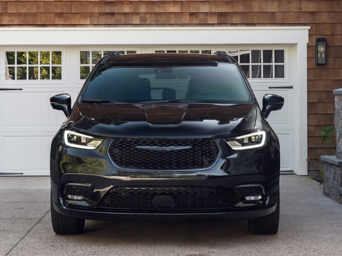 The 2021 Chrysler Pacifica Limited S features a more boldly styl