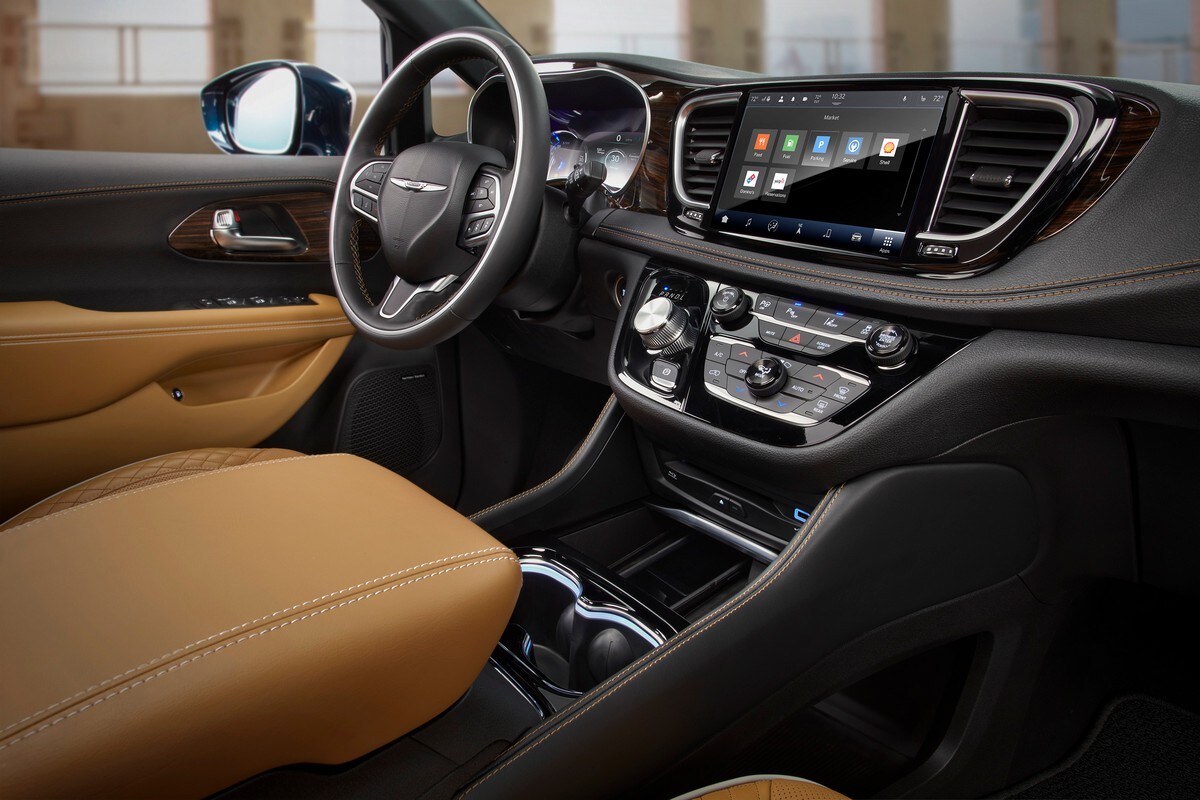 The New Top Of The Line 2021 Chrysler Pacifica Pinnacle Model Fe