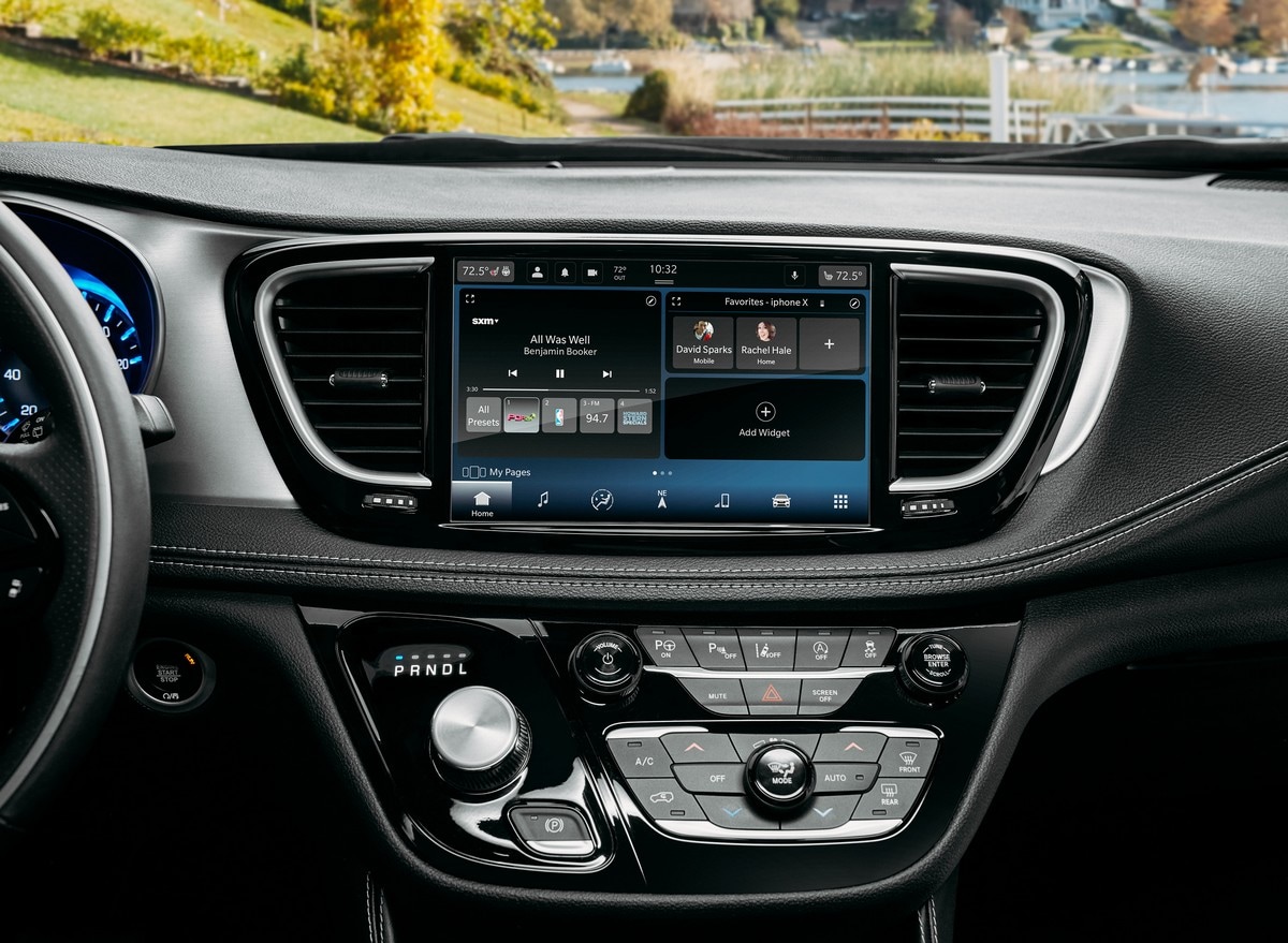 The 2021 Chrysler Pacifica is the first North American vehicle t