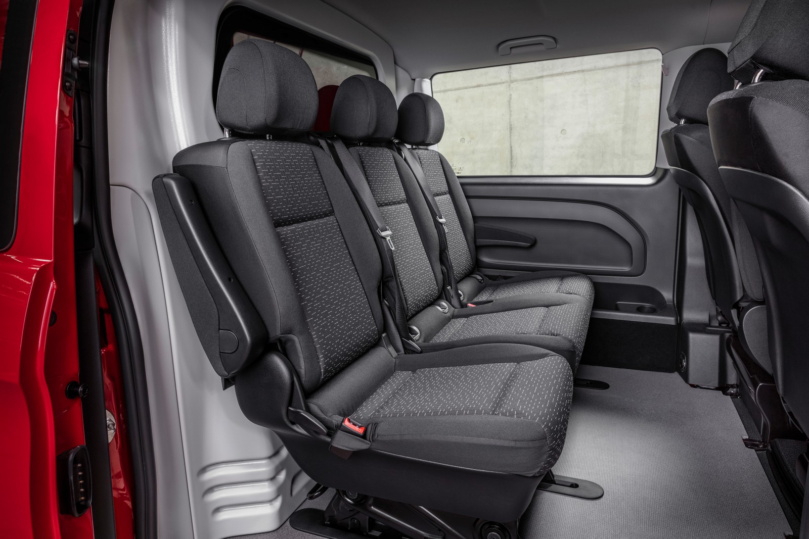 Der Neue Mercedes Benz Vito Mixto – Interieur, Sitze Caluma St
