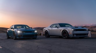 The Widebody On Both The Dodge Charger (left) And Challenger (ri