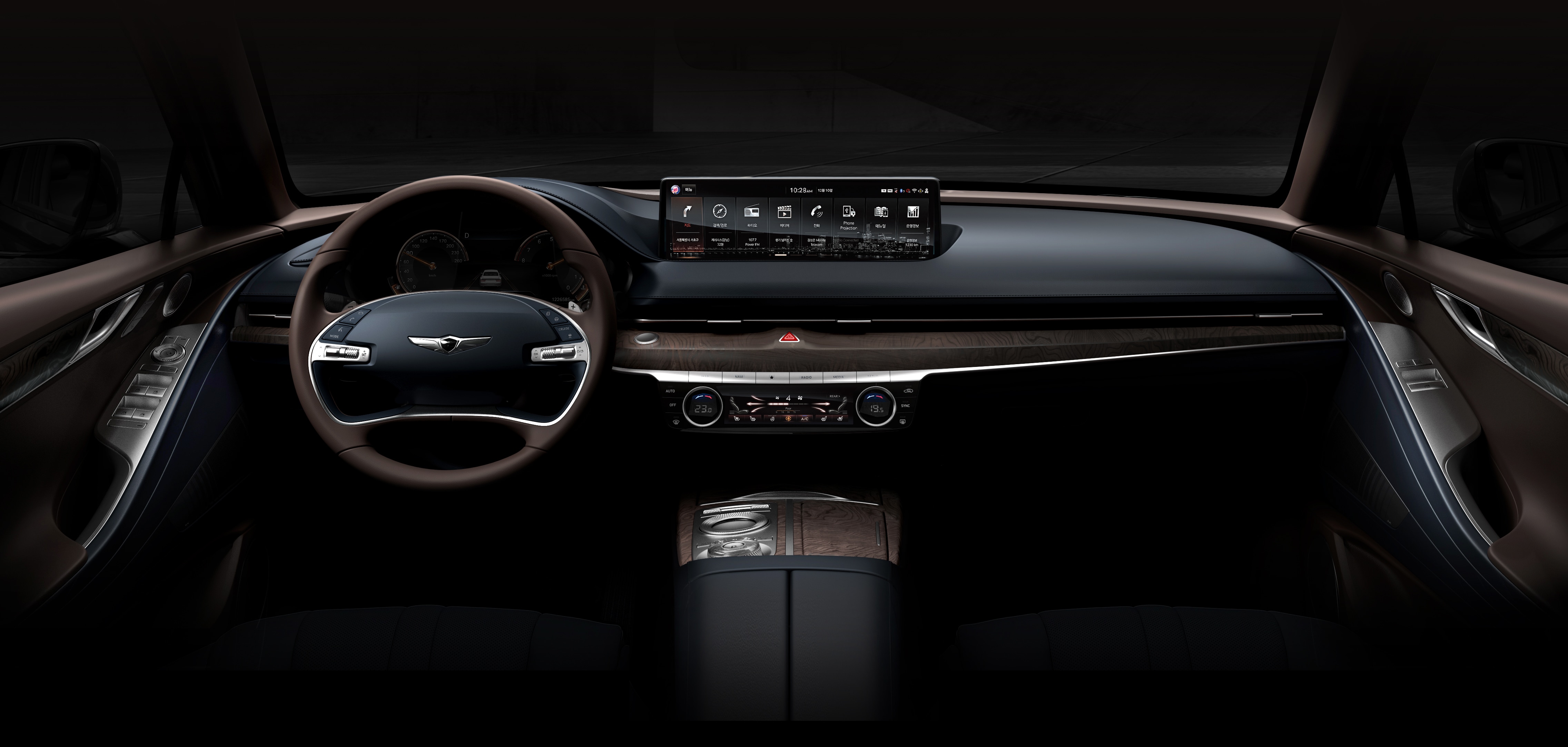 2021 Genesis G80 Dash
