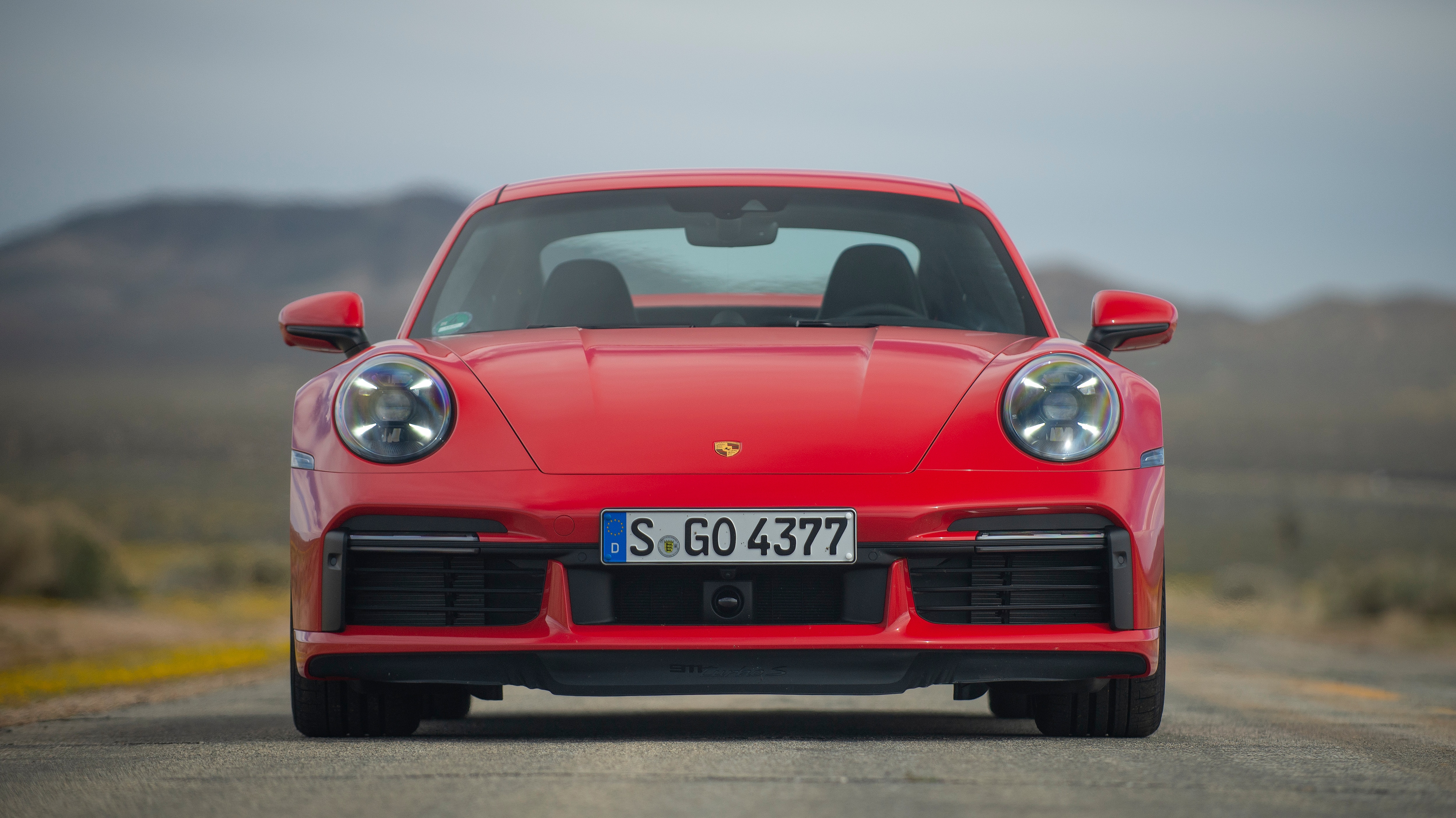 2021 Porsche 911 Turbo S Coupe Front