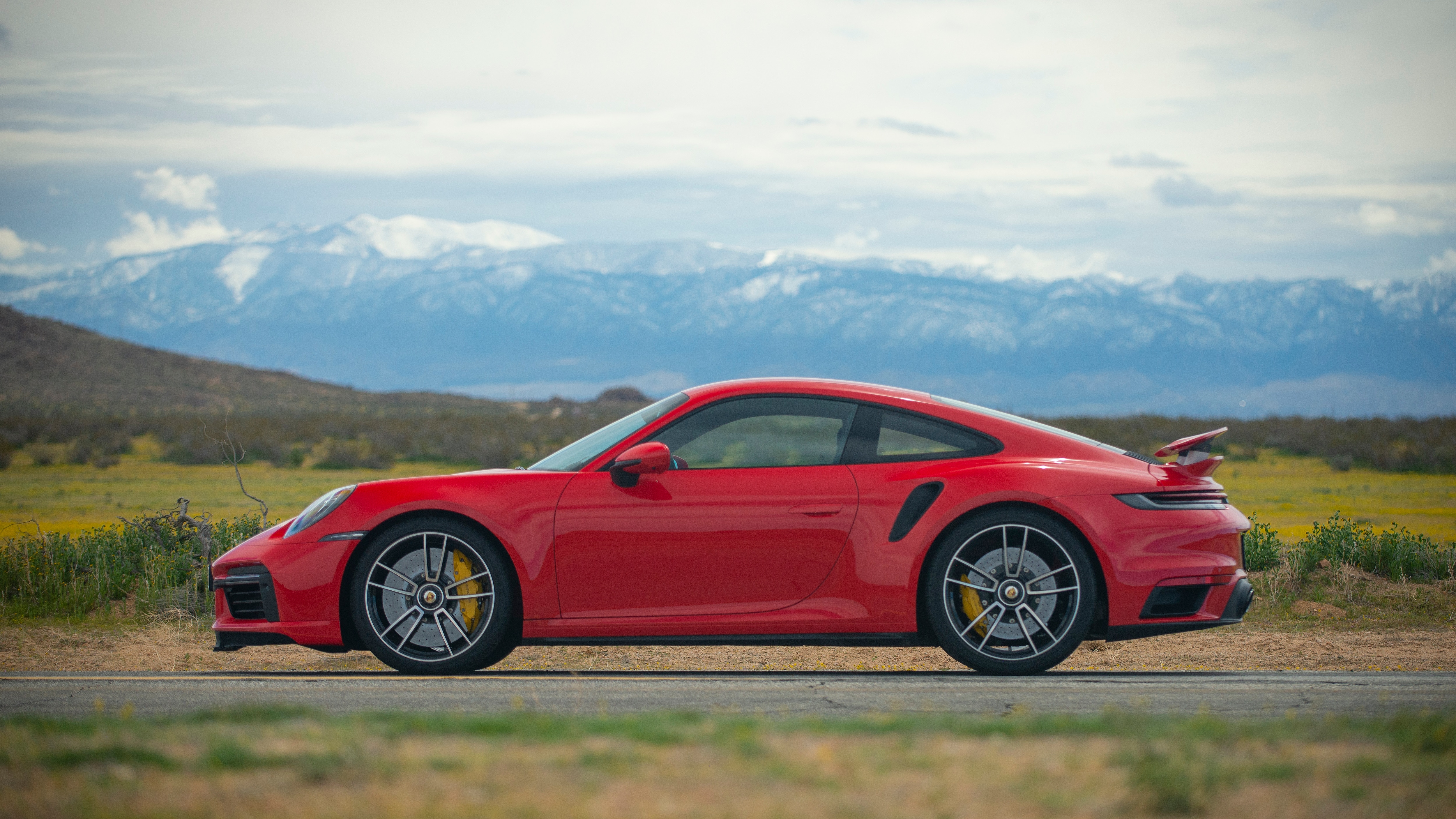 2021 Porsche 911 Turbo S Coupe Left Side