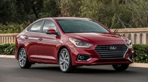 1. 2021 Hyundai Accent