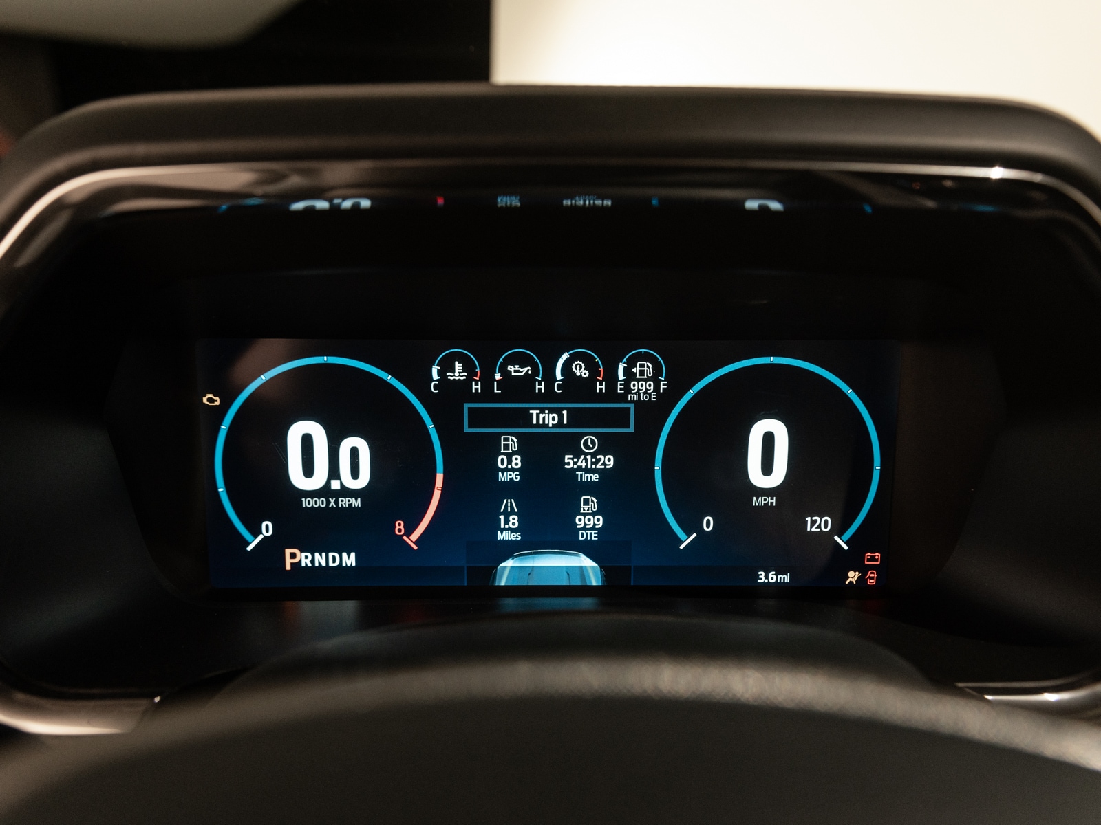 2021 Ford F150 Gauges